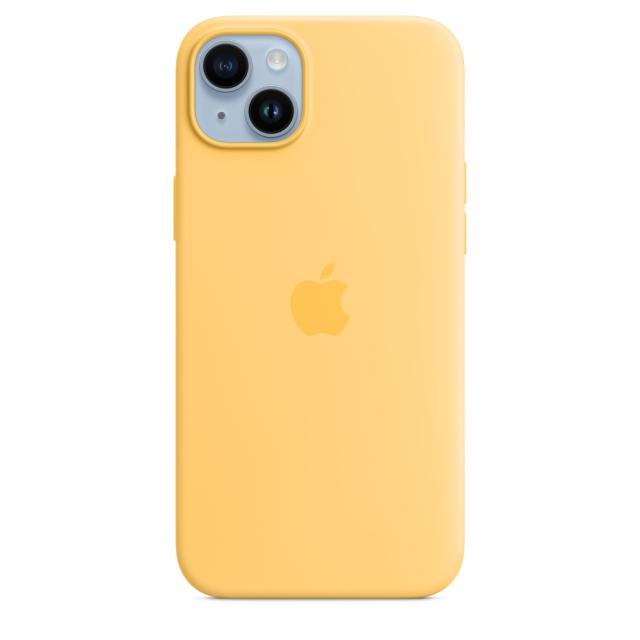 Калъф Apple iPhone 14 Plus Silicone Case with MagSafe - Sunglow
