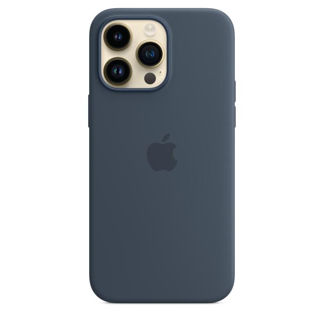 Калъф Apple iPhone 14 Pro Max Silicone Case with MagSafe - Storm Blue