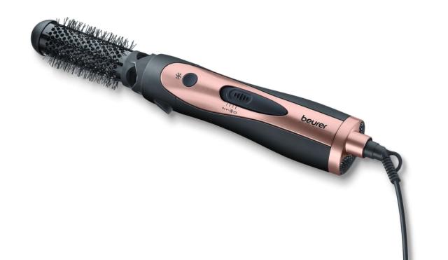 Електрическа четка за коса Beurer HT 50 Hot air brush, ionic function, caremic coating, 3 attachments-round brush,heated brush, concentarted nozzle, 2 heat settings