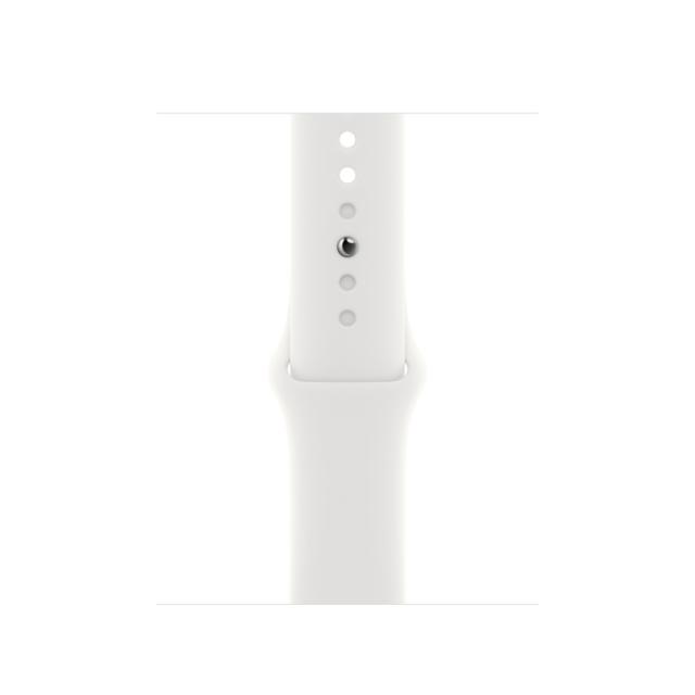 Часовник Apple Watch SE2 GPS 40mm Silver Aluminium Case with White Sport Band - Regular