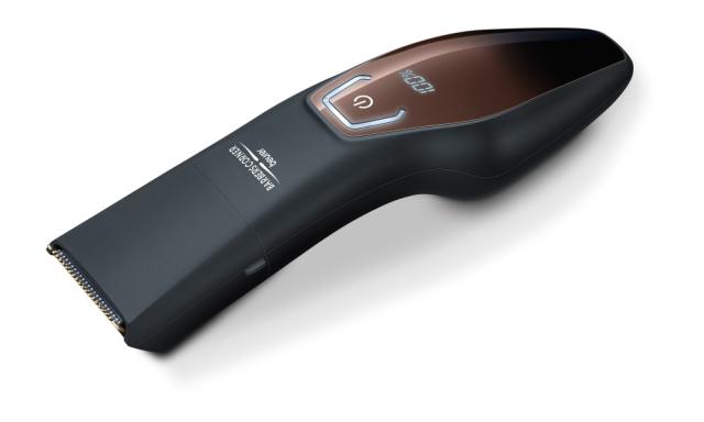 Машинка за подстригване Beurer HR 4000 beard styler, 4 Attachments, slim titanium contour blade, quick-charge function, LED display, 10 cutting lengths from 1 to 27 mm,Water-resistant