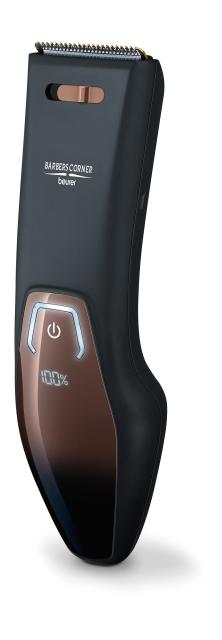 Машинка за подстригване Beurer HR 5000 hair clipper, 2 Attachments, Individually adjustable cutting lengths and 5-step precision adjustment, quick-charge function, LED display with battery display, travel lock display, charge display as well as oil i