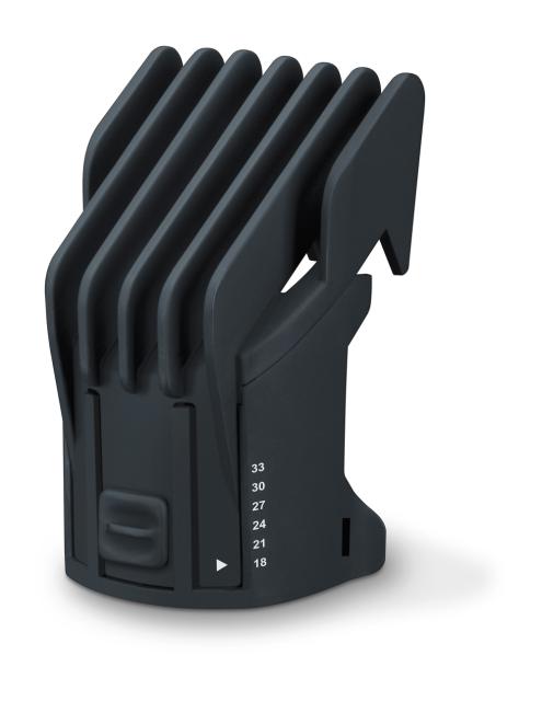 Машинка за подстригване Beurer HR 5000 hair clipper, 2 Attachments, Individually adjustable cutting lengths and 5-step precision adjustment, quick-charge function, LED display with battery display, travel lock display, charge display as well as oil i