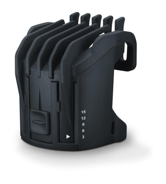 Машинка за подстригване Beurer HR 5000 hair clipper, 2 Attachments, Individually adjustable cutting lengths and 5-step precision adjustment, quick-charge function, LED display with battery display, travel lock display, charge display as well as oil i