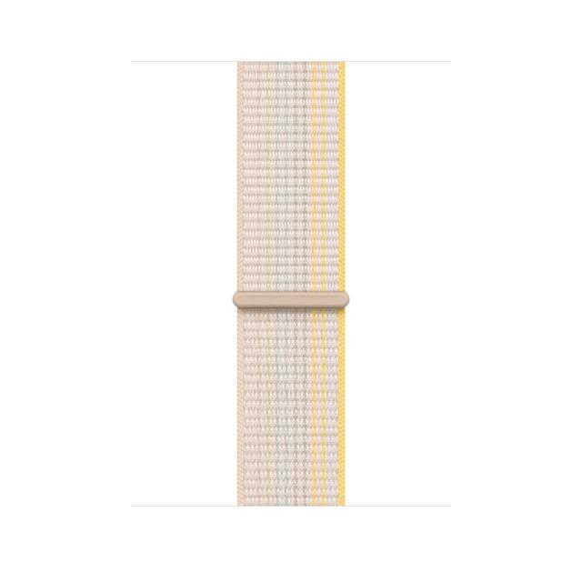 Каишка за часовник Apple Watch 45mm Starlight Sport Loop