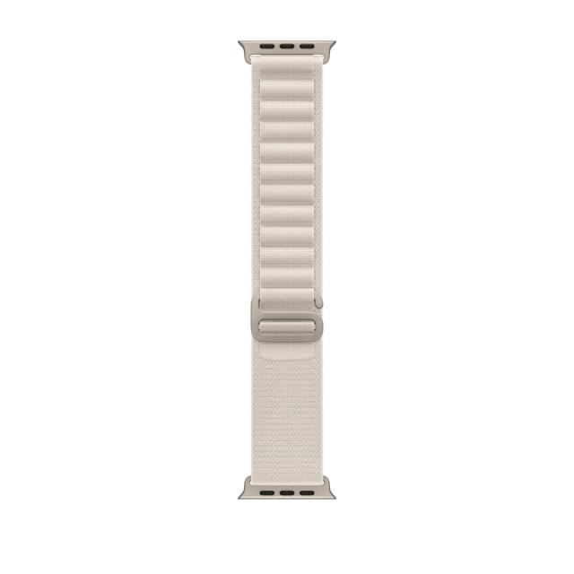 Каишка за часовник Apple Watch 49mm Starlight Alpine Loop - Large