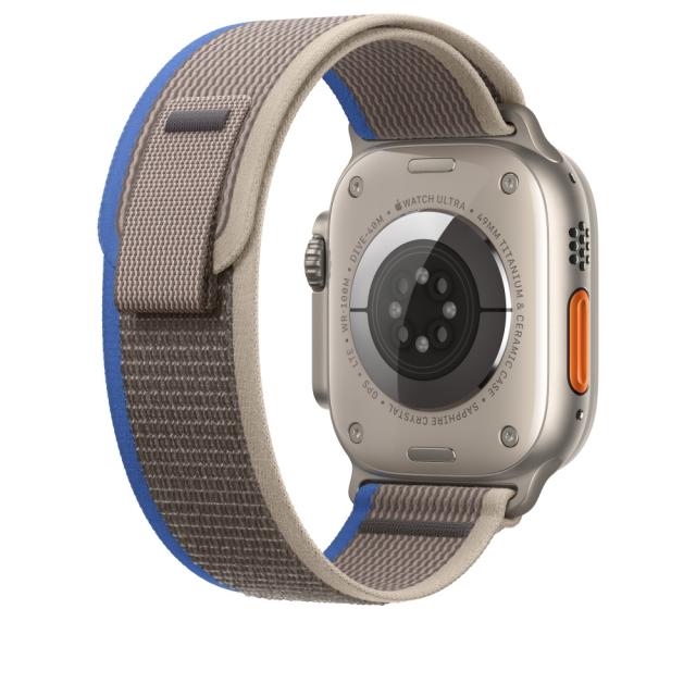 Каишка за часовник Apple Watch 49mm Blue/Gray Trail Loop - M/L
