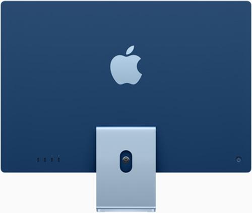 Настолен компютър - всичко в едно Apple 24-inch iMac with Retina 4.5K display: Apple M1 chip with 8-core CPU and 8-core GPU, 512GB - Blue