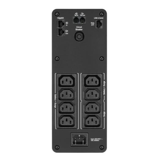 Непрекъсваем ТЗИ APC Back UPS Pro BR 1600VA, 230V, Sinewave, 8 Outlets, AVR, LCD interface