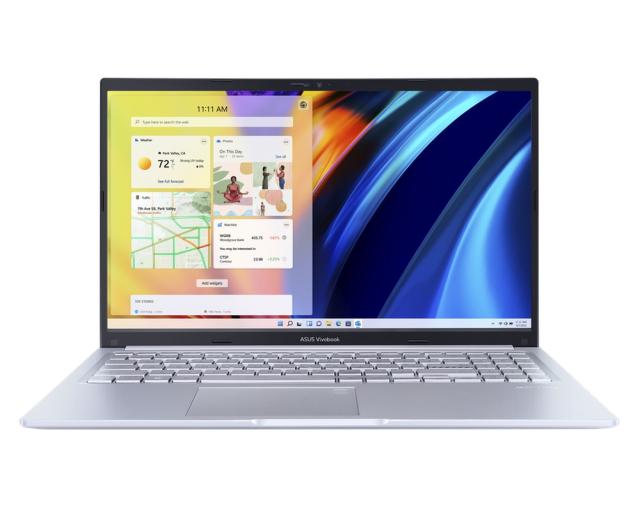 Лаптоп Asus VivoBook X1502ZA-BQ522W, Intel Core i5-1235U 1.3 GHz,(8M Cache, up to 4.4 GHz), 15.6" IPS-level Panel ,FHD, (1920x1080), DDR4 16GB(8ON BD.), SSD 512G PCIE G3X2, Windows 11
