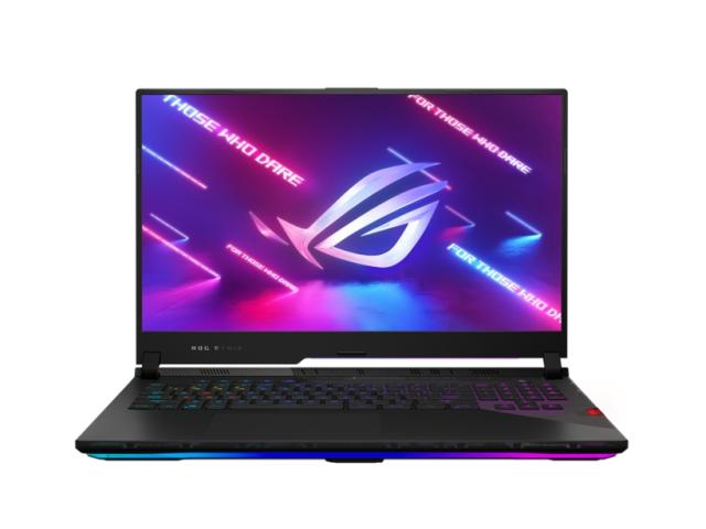 Лаптоп Asus ROG Strix SCAR 17 G733ZS-LL010W, Intel i9-12900H 2.5 GHz (24M Cache, up to 5.0 GHz, 14 cores),17.3" WQHD (2560x1440,16:9) 240Hz, 32GB DDR5 4800 (2*16), PCIE NVMe 1TB M.2 SSD, NVIDIA GeForce RTX 3080 8GB GDDR6,Wi-Fi 6,RGB Per-Key Kbd, Wind