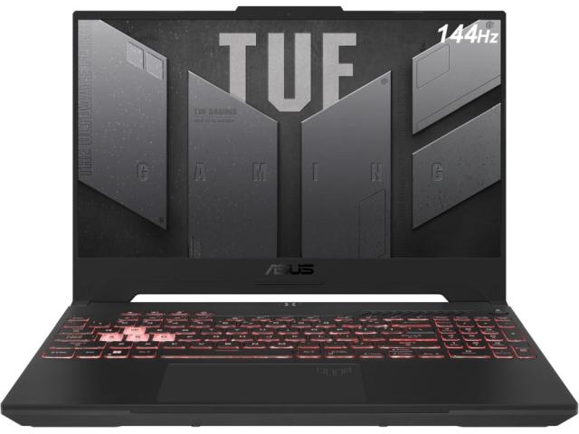 Лаптоп Asus TUF  A15 FA507RR-HN003W,AMD Ryzen 7 6800H(8-core/16-thread, 20MB cache,up to 4.7 GHz max boost),15.6" FHD IPS AG (1920x1080)144 Hz,16GB DDR5 4800(2*8),PCIE NVME 1TB M.2 SSD, NVIDIA GeForce RTX 3070 8GB GDDR6,Wi-Fi 6e,RGB Kbd,Num Pad,Win11