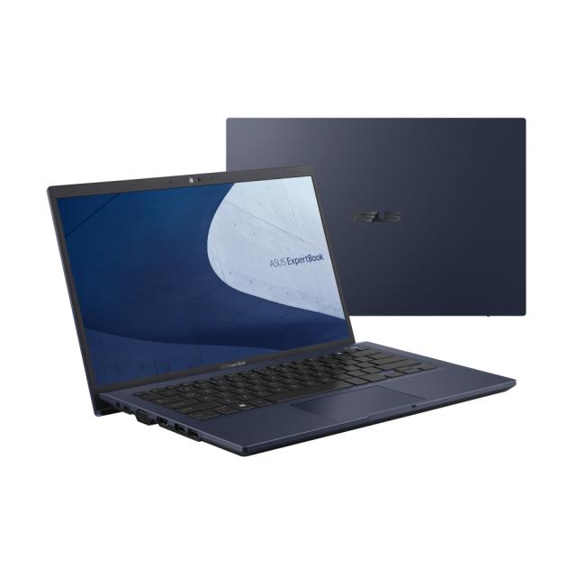 Лаптоп Asus ExpertBook B1 B1400CEAE-EB2694 Intel Core i5-1135G7 2.4 GHz (8M Cache, up to 4.2 GHz), 14.0" FHD IPS(1920x1080), Intel Iris Xe Graphics, 16GB DDR4 on BD. (1 slot free), 512GB M.2 NVMe, VGA, HDMI, 1xThunderbolt, RJ45, No OS, Black
