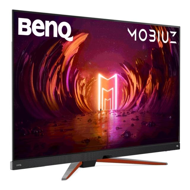 Монитор BenQ MOBIUZ EX480UZ 48" OLED, 4K 3840x2160 UHD, 0.1ms GtG, 120Hz, 98% P3 wide color, HDR 1000, 10-bit color, PIP/PBP, FreeSync Premium, HDMI2.1 x2, DP1.4 x1, USB-C 90Wx1, USB hub, treVolo 2.1CH Sp. (5Wx2, 10W woofer), SPDIF, VESA 200x200mm, S