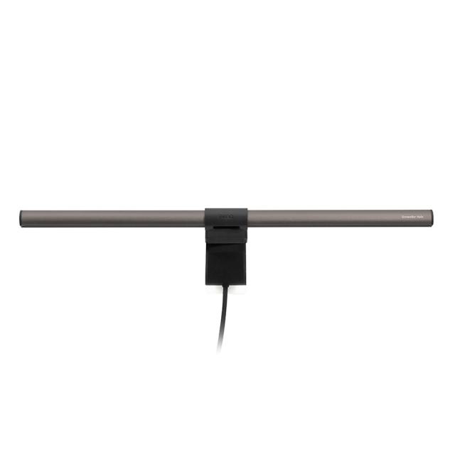 Дизайнерска лампа BenQ Halo Light ScreenBar e-Reading lamp Light Source Dual Color LED, Color Rendering Index>95, Center Illuminance 800lux (Height 45cm), Color Temp.2700K~6500K, Lighting Cover. (At 500 Lux) 60x40cm, USB Power, Aluminum alloy, Silver