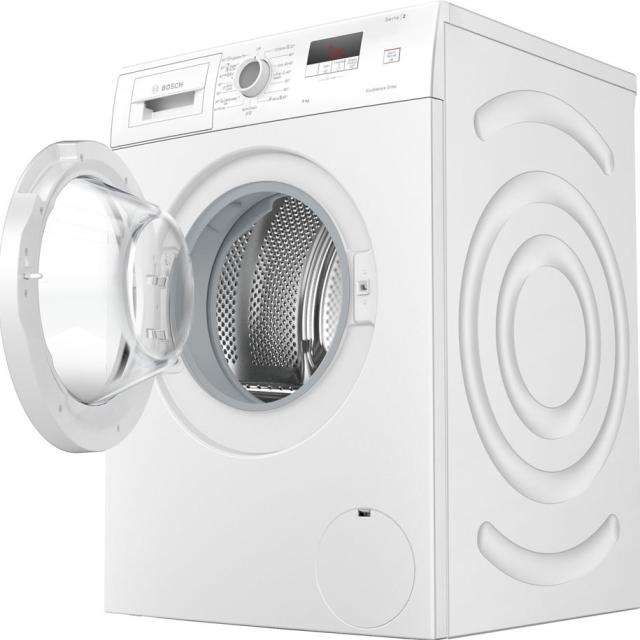 Пералня Bosch WAJ24065BY, SER2 Washing machine 8kg, C, 1200rpm, 51/72dB(A), white-grey door