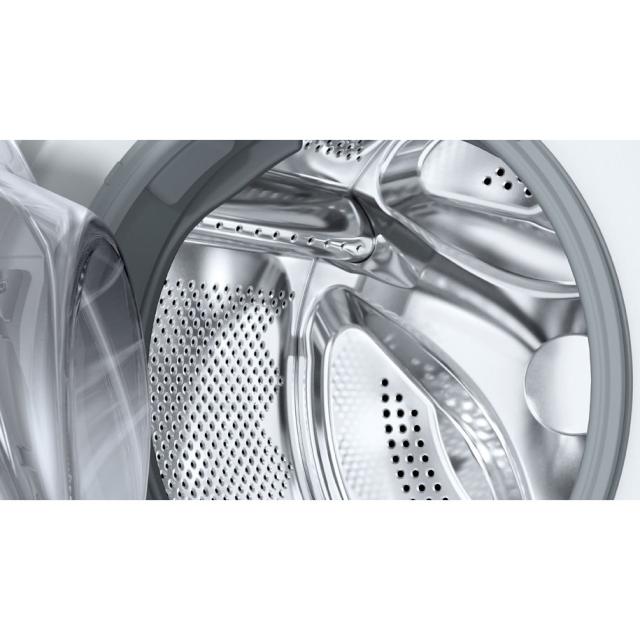 Пералня Bosch WAN24065BY, SER4 Washing machine 8kg, C, 1200rpm, 51/72dB(A), 4 options silver-blackgrey door