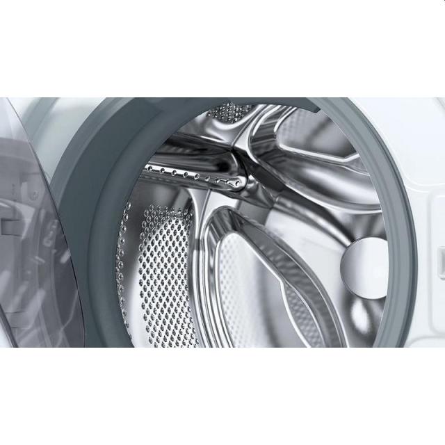 Пералня Bosch WAN24166BY, SER4 Washing machine 8kg, C, 1200rpm, 51/72dB(A), white-blackgrey door