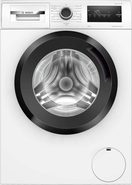 Пералня Bosch WAN24167BY, SER4 Washing machine 8kg, C, 1200rpm, 51/72dB(A), black-black grey door