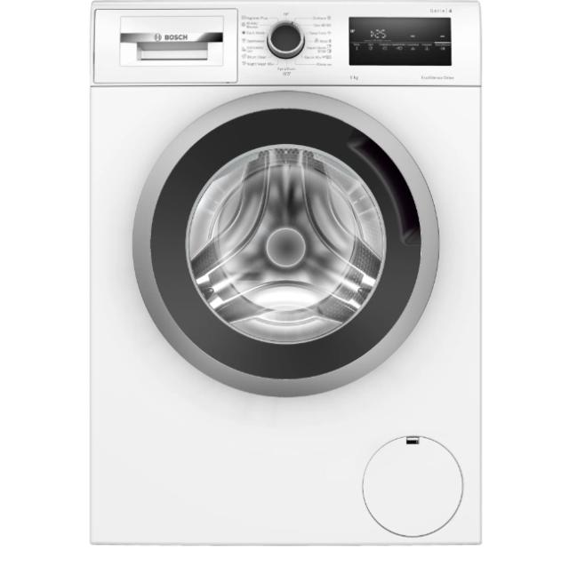 Пералня Bosch WAN24265BY, SER4 Washing machine 8kg, C, 1200rpm, 51/72dB(A), 7options, silver-blackgrey white door