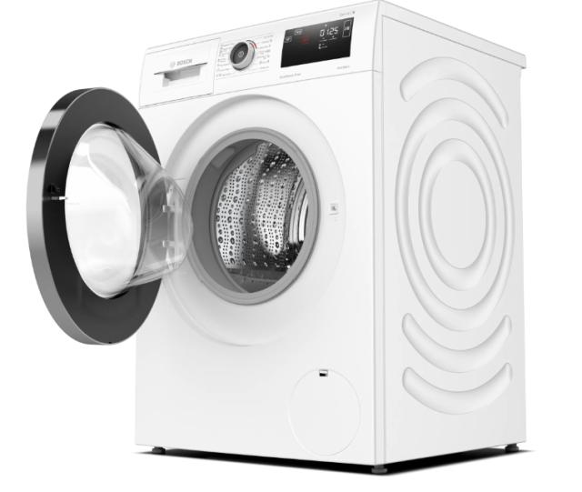 Пералня Bosch WAU28RH0BY, SER6 Washing machine 9kg, A, 1400rpm, 51/71dB(A), AntiStain 4, DirectSelect-Display, waveDrum, silver-black grey door