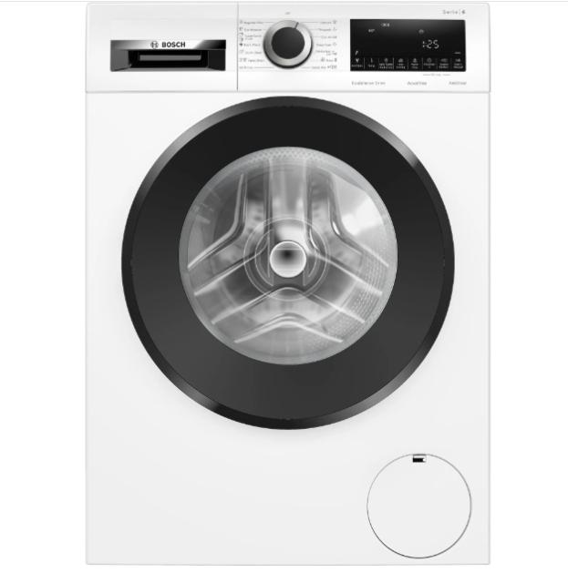 Пералня Bosch WGG14201BY, SER6 Washing machine 9kg, A, 1200rpm, 50/70dB(A), Aquastop, waveDrum, AntiStain 4, black-blackgrey door