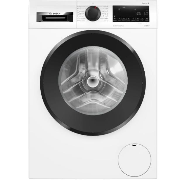 Пералня Bosch WGG24200BY, SER6 Washing machine 9kg, A, 1200rpm, 51/71dB(A), waveDrum, AntiStain 4, black-blackgrey door