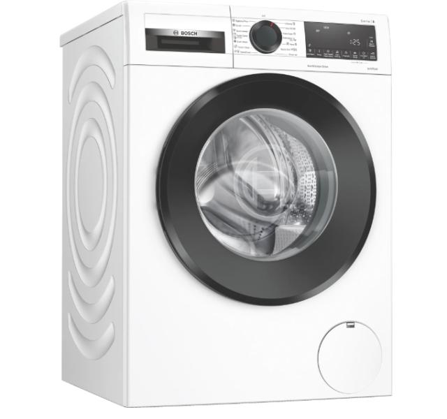 Пералня Bosch WGG24200BY, SER6 Washing machine 9kg, A, 1200rpm, 51/71dB(A), waveDrum, AntiStain 4, black-blackgrey door