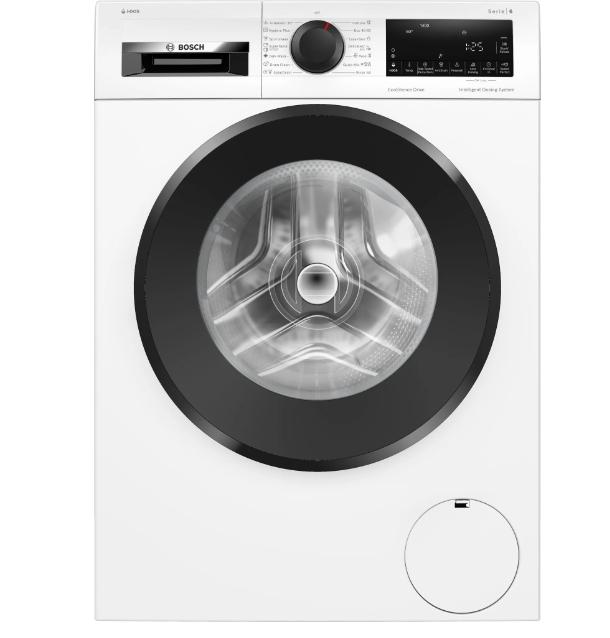 Пералня Bosch WGG244A0BY, SER6 Washing machine 9kg, A, 1400rpm, 48/72dB(A), i-DOS fixed, Large LED display,  silver-black grey door
