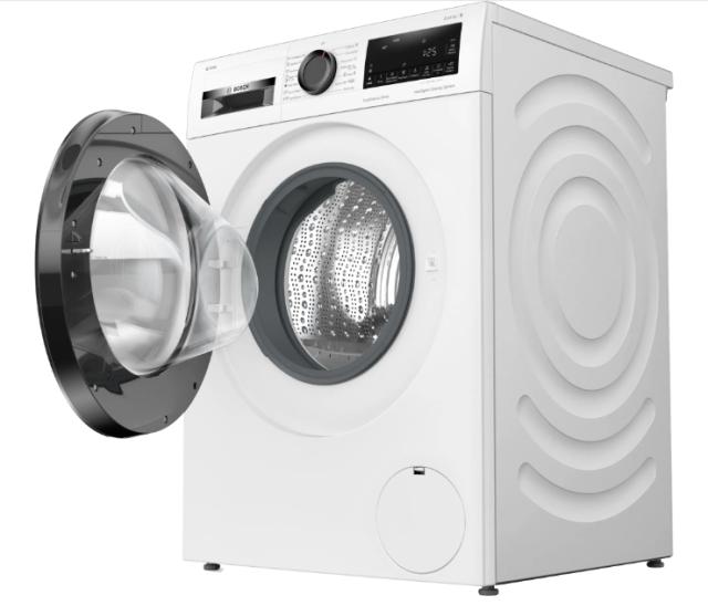 Пералня Bosch WGG244A0BY, SER6 Washing machine 9kg, A, 1400rpm, 48/72dB(A), i-DOS fixed, Large LED display,  silver-black grey door