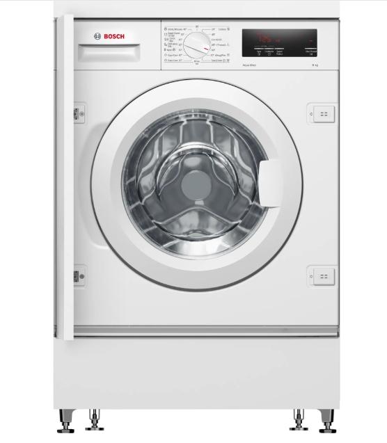 Пералня Bosch WIW24342EU, SER6 Built-in washing machine 8kg, C, 1200rpm, 41/66dB(A), display, Aquastop, waveDrum 55l