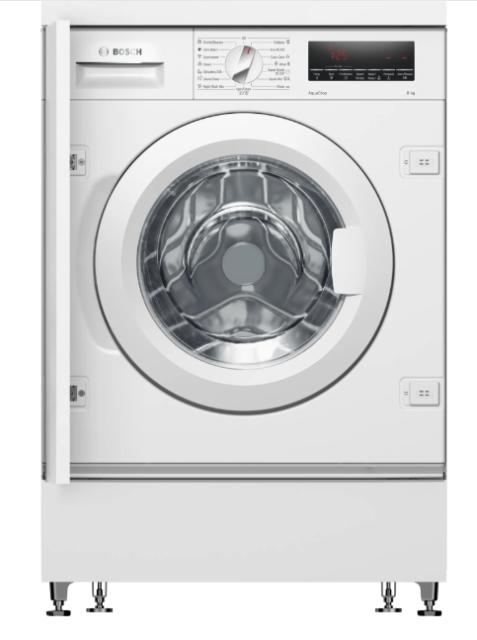 Пералня Bosch WIW28542EU, SER6 Built-in washing machine 8kg, C, 1400rpm, 41/66dB(A), display, Aquastop, waveDrum 55l, TimeLight