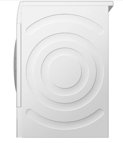 Сушилня Bosch WQG14500BY, SER6 Tumble dryer with heat pump 9kg A++ 64dB, SelfCleaningCondenser, drain set, black-blackgrey door, silver-black soft dial