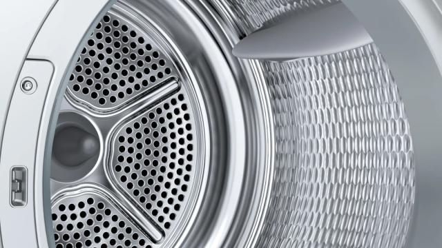 Сушилня Bosch WTWH762BY, SER4 Tumble dryer with heat pump 9kg A++ / A cond., 64dB, drain set, SelfCleaning condenser, interior light, lint trap, silver-black door, speed compressor, HC