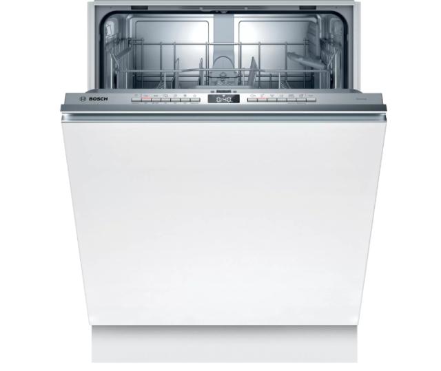 Съдомиялна Bosch SMV4ITX11E, SER4 Dishwasher fully integrated, E, Polinox, 9,5l, 12ps, 6p/5o, 46dB(C), Silence 44dB, Rackmatic, HC