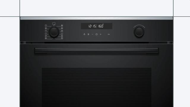 Фурна Bosch HBT278BB0, SER6, Built-in oven 60 x 60 cm, 71 l, A, AutoPilot 30, LCD display, Pyrolytic+Hydrolytic, Cleaning assistance, Black