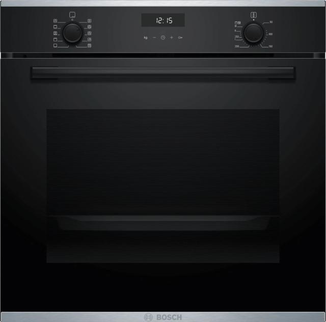 Фурна Bosch HBT237BB0, SER6, Built-in oven 60 x 60 cm, 71 l, A, AutoPilot 10, LCD display, EcoClean Direct, Cleaning assistance, Black