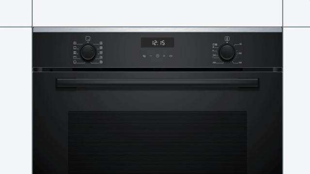 Фурна Bosch HBT237BB0, SER6, Built-in oven 60 x 60 cm, 71 l, A, AutoPilot 10, LCD display, EcoClean Direct, Cleaning assistance, Black