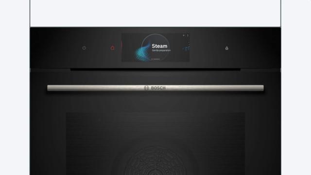 Фурна Bosch HSG7584B1, SER8 Steam oven, 60 x 60 cm, 71 l,  A+, Digital control ring, Perfect Steam, Steam Plus, Added Steam,Steam Boost, 4D Hotair, Black