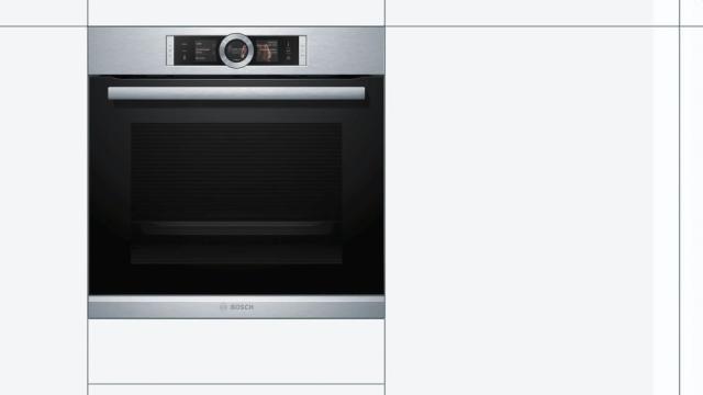 Фурна Bosch HSG656XS1, SER8 Steam oven, 60 x 60 cm, A+, PerfectBake, Added Steam, 4D Hotair, Touch TFT display, Stainless steel