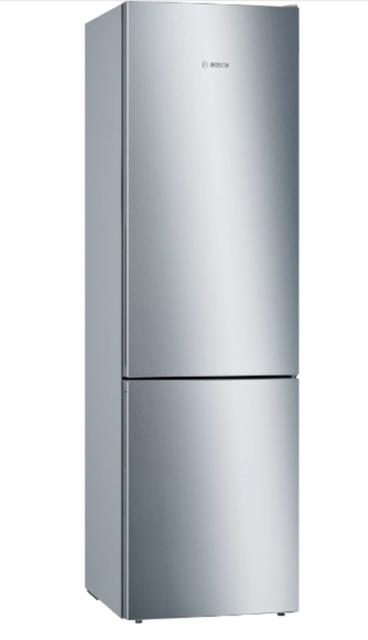 Хладилник Bosch KGE39ALCA SER6; Comfort; Fridge-freezer LowFrost, C, 201/60/65cm, 337l(249+88), 38dB, VitaFresh, inox EasyClean doors