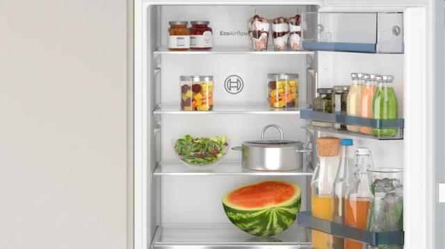 Хладилник Bosch KIR31VFE0 SER4 BI fridge, 102.1 x 54.1 x 54.8 cm, 165 l, 35 dB,  MultiBox XXL, EcoAirflow, LED lighting, SuperCooling, Energy Efficiency: E