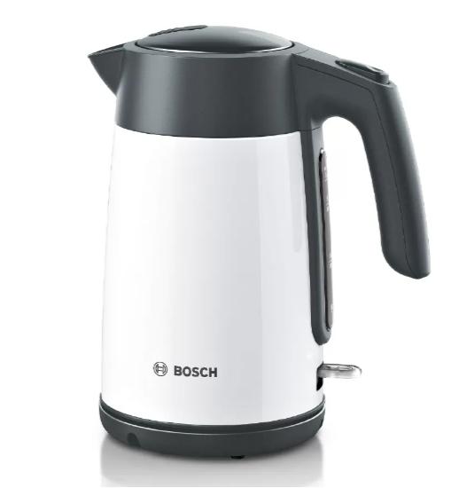 Електрическа кана Bosch TWK7L461, Kettle, 2400 W, 1.7 l, White
