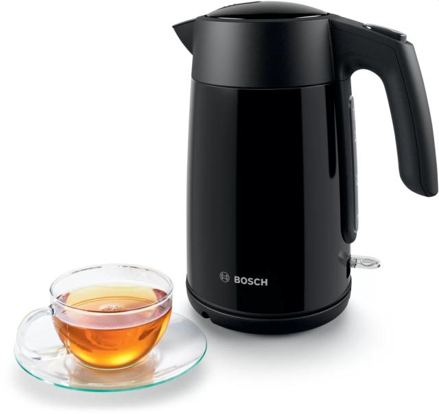 Електрическа кана Bosch TWK7L463, Kettle, 2400 W, 1.7 l, Black