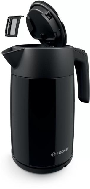 Електрическа кана Bosch TWK7L463, Kettle, 2400 W, 1.7 l, Black