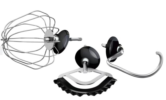 Кухненски робот Bosch MUM9A66R00, OptiMUM, 3D PlanetaryMixing,  1600 W, 7 speeds, Extra large stainless steel bowl 5.5 l, All-Metal Body, OptiMUM pastry set, Silver-Cherry red