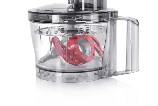 Кухненски робот Bosch MCM3201B, Kitchen machine, MultiTalent 3, 800 W, BPA-free, plastic bowl 2.3 l , Double-sided stainless steel disc for cutting and planing, suitable for crushing ice, Dough attachment, black