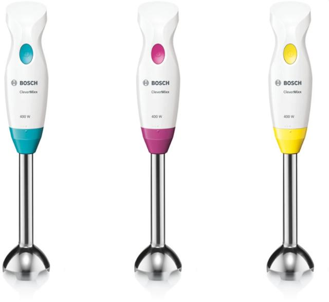 Пасатор Bosch MSM2410PW, Blender, CleverMixx, 400 W, White-pink
