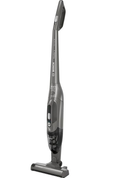 Прахосмукачка Bosch BBHF214G, Cordless Handstick Vacuum Cleaner, Readyy'y 14.4V, Series 2, Gray