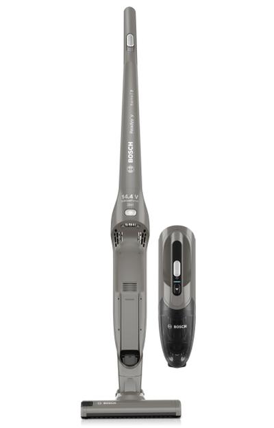 Прахосмукачка Bosch BBHF214G, Cordless Handstick Vacuum Cleaner, Readyy'y 14.4V, Series 2, Gray